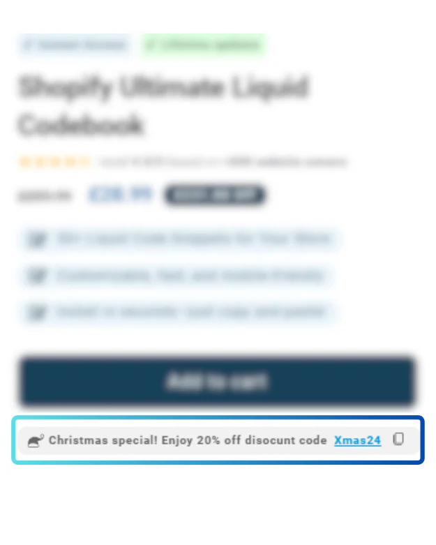 Christmas Discount Code